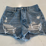 Good American  Jean Shorts Distressed Size 2‎ /26 Photo 0