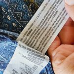 Hollister  Blue Aztec Vneck Tank Top Size Medium Photo 6