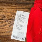 Lululemon NWT  Lowrise 4" Size 4 Hotty Hot Shorts Red Color Rare Color!! Photo 3