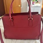 Salvatore Ferragamo Salvatore, Ferragamo burgundy leather hand bag Photo 1