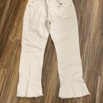 ZARA White Jeans Photo 0