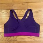Nike  Dri-Fit Size Medium Purple Athletic Sports bra Photo 2