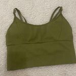 PINK - Victoria's Secret military green tank top  Photo 0