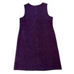 L.L. Bean Vintage Western Tank Faux Suede Dress Purple Size 14 Photo 1