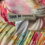 Colorful Tour de France Pleated Skirt OS Red Size undefined Photo 3