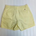 Tommy Hilfiger Pale Yellow Chino Shorts Sz 6 Photo 1