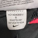 Nike  Dri Fit Womens Running Shorts Black Pink Teal Athletic Gym Size S Photo 4