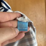 J. McLaughlin  Nicola Skirt Striped Blue White‎ Catalina Cloth Tiered Women XL Photo 3