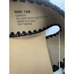 Dolce Vita Black Esmaya Espadrille Platform Wedge Sandals NEW Size 10 Photo 6