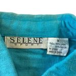 Selene Sport Utility Button Down Blue Size 8 Photo 3