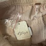 Free People NWT Women's 100% Cotton Balloon Pleated Pants sz. 6 Pale Pink Photo 6