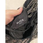 Alyce Paris  Dress Womens 2 Black Sequin Beaded Mini Cocktail Party Strap Glam Photo 3