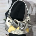 Bebe Vintage Y2K Logo Faux Fur Leather Shoulder Bag OS Photo 1