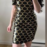 Laurence Kazar Vintage Sequin Scallop Dress Photo 1