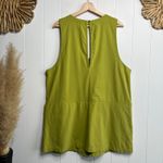 Free People  romper cotton one-piece jumpsuit onesie XS playsuit green Photo 2