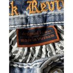 Rock Revival Women Size 28 Pearlie Mid Rise Skinny Jeans Embellished Embroidered Photo 2