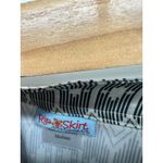 Ripskirt Womens Geometric Mini Wrap Skirt Size M Cream Beach Swim Cruise Pool Black Size M Photo 5