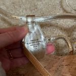 Tommy Hilfiger Gold and Brown Sandals Photo 5