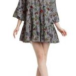 Romeo + Juliet Couture NWT  black and white gingham and floral minidress / S Photo 1