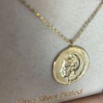 Steve Madden Fine silver Plated Coin Pendant Necklace Photo 3