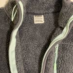 PINK - Victoria's Secret  Sherpa teddy half zip Gray can Photo 3