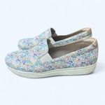 ABEO Ayla Encore Slip On Sneakers Women's Floral 8.5 Excellent Summer Feminine Purple Photo 2