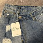 Elan  Crossover Denim Skirt NEW Photo 1