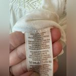 Free People ‎ Women’s White Embroidered Beaded Blouse T-shirt Size XS Photo 6
