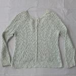 Free People mint green song bird textured oversized boucle sweater size small Photo 11
