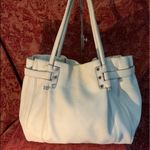 Banana Republic Large cream leather handbag๐๐๐ Photo 2