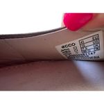 Ecco  Women's Anine Ballerina Flats Leather Metallic Gold Slip-on 10 Photo 6