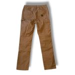 Filson Women's Carpenter Pants Size 8‎ Brown Work Utility Trousers Photo 4