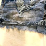 Bongo ‼️Price is Firm‼️ Jean shorts VTG highly distressed size 1 GUC Photo 8