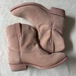 Frye Dusty Pink Billy Women's Suede Ankle Boots - Pink Photo 0