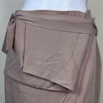 Lavish Lice Lavish‎ Alice Lined Asymmetrical Beige Skirt Photo 1