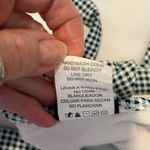 Ingear szM (runs small) blue & white checked 2 piece bikini GUC no bra inserts Size M Photo 4