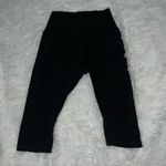 Aerie  Offline Black Biker Shorts Long Length size Large Photo 3