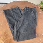 Levi's Lee Y2k dark gray low rise wide leg jean trouser Photo 2