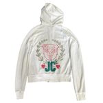 Juicy Couture Y2K Terry Cloth Hooded Zip Up Jacket Size Medium Photo 0