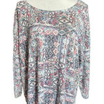 Absolutely Famous NWT Womens  Aztec Tribal Print Sweater - Sz 3X Photo 0