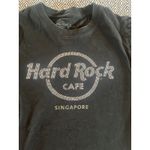 Hard Rock Cafe  Womens Singapore Rhinestones Graphic T-Shirt Top Black Cotton Sm Photo 4
