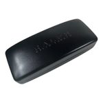 Ralph Lauren VTG Black Rectangular Hard Sided Clamshell Glasses Sunglasses Case Photo 0