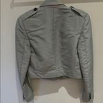 Helmut Lang  olive green cropped blazer Photo 2