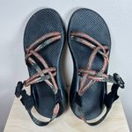CHACO Sandals WOMEN'S Patriot Dream Stars and Stripes Double Strap Size 9 Photo 9