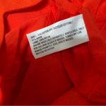 Kate Spade Target Mini Dress Red Orange Scallop trim Sz L NWT Feminine Holiday Photo 4