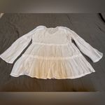 Melissa Paige White Flowy Blouse Photo 2