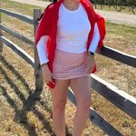 Missguided Red White Stripe Skort Photo 0