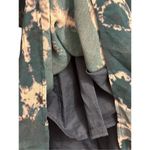 ZARA  Xsmall oversized Mini Tie-Dye Dress - Blue Photo 9