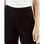 Simon Miller Ribbed Marek Pants in Black XLarge Womens Jersey Trousers Size XL Photo 10