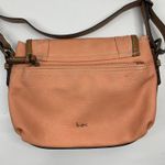 b.o.c. Born Shoulder Bag Peach Vegan Leather Small Crossbody Adjustable Purse Photo 9